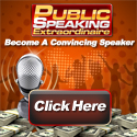 Public Speaking Extraordinaire - gain confidence to speak in public