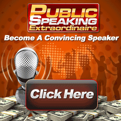 Public Speaking Extraordinaire - gain confidence to speak in public